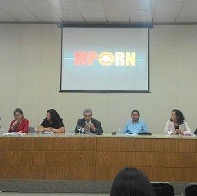 #48745 Diretor-Geral e Coordenadora do Pronatec representam IFRN no Seminário "Ressocialização" do MPRN