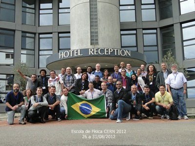Professores participantes da edição 2012 (Fonte: Site Escola de Física CERN)