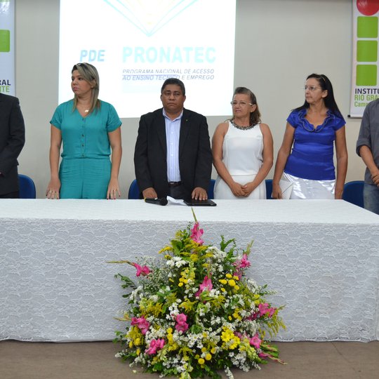 #48780 Campus realiza Aula Inaugural do 1º Ciclo 2014 do PRONATEC 