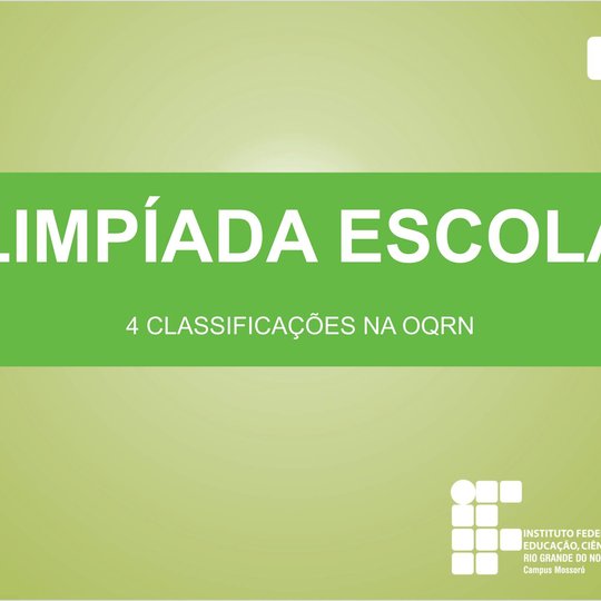 #48898 Estudantes conquistam premiações na XVI Olimpíada de Química do RN