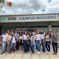 #48945 Alunos da Escola Municipal Vila Rio Grande Do Norte visitam Campus Mossoró do IFRN