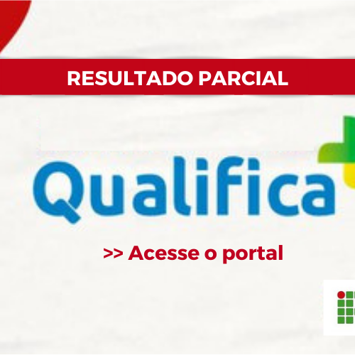 #48955 Resultado parcial do processo seletivo para docente do Qualifica Mais