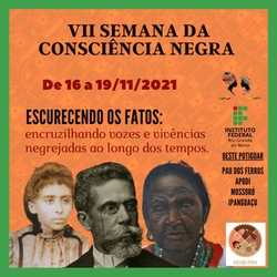 #49002 VII Semana da Consciência Negra acontece de 16 a 19/11