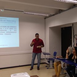 #49009 Aluno do Campus Mossoró apresenta trabalho no XI Workshop de Verão em Matemática, na Universidade de Brasília (UnB)
