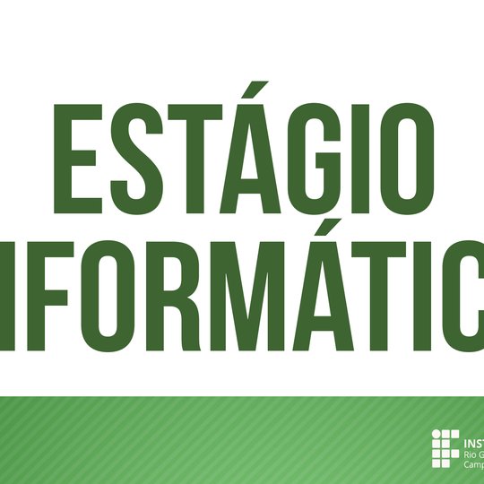 #49016 Campus seleciona estagiário em Informática