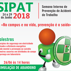 #4901 SIPAT 2018 do campus Ipanguaçu com inscrições abertas 