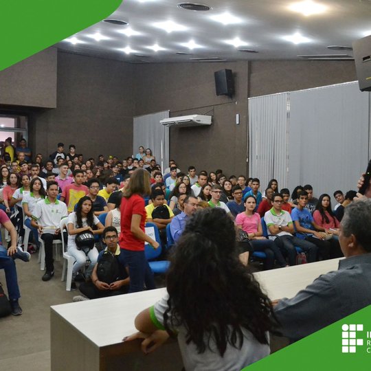 #49033 Aula Magna marca início das aulas do semestre letivo 2018.1
