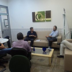#49068 Professor da UTAD-Portugal visita Campus, visando firmar parceria 