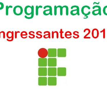 #49342 Divulgada a programação de atividades para os alunos ingressantes 2013