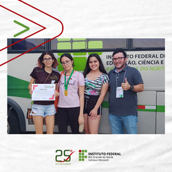 #49393 Estudantes do Campus Mossoró são premiados(as) na 5ª edição da EXPOTEC em João Câmara