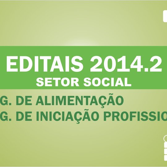 #49457 Inscrições Abertas para os Programas de Alimentação e Iniciação Profissional do IFRN 2014.2 