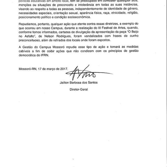 #49476 NOTA À COMUNIDADE