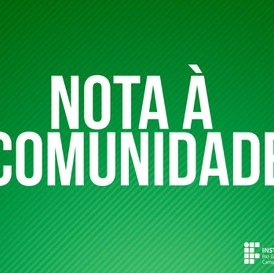 #49484 NOTA À COMUNIDADE
