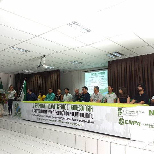 #4953 Iniciou hoje a II Semana de Meio Ambiente e Agroecologia (II SEMAGRO)