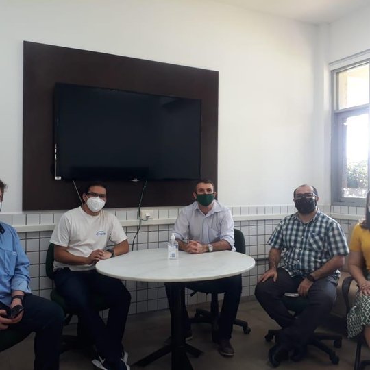 #49684 Representantes da ENGIE Brasil visitam o Campus Mossoró para discutir parcerias