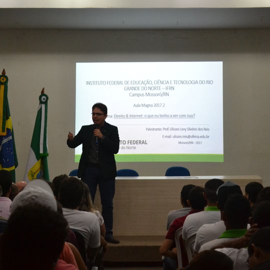 #49792 Campus Mossoró realiza Aula Magna para os alunos ingressantes no semestre 2017.2