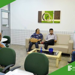 #49798 Campus Mossoró recebe secretários do município de Governador Dix-Sept Rosado para discutir parceria