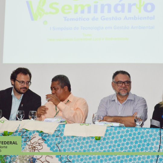 #49823 I Simpósio de Tecnologia em Gestão Ambiental e V Seminário Temático de Gestão Ambiental são encerrados com apresentação artística