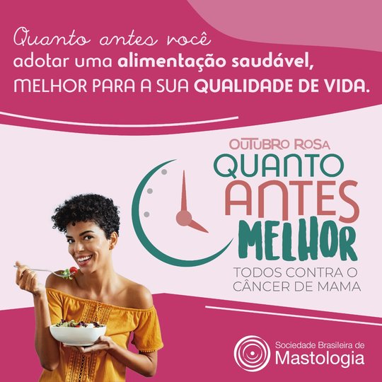#49879 Alimentação e hábitos saudáveis ajudam a prevenir o câncer de mama