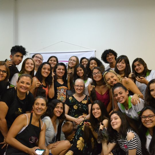 #49969 Campus Mossoró realiza ação de conscientização sobre cânceres de próstata e mama 