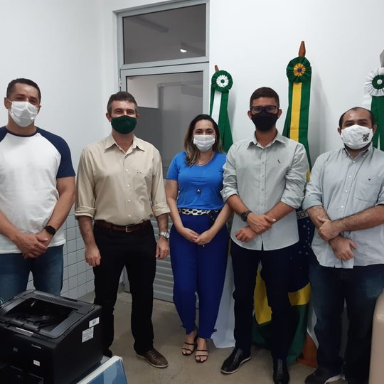 #49984 Representantes do Campus Mossoró se reúnem com o presidente da Câmara da cidade de Serra do Mel para fomentar parcerias