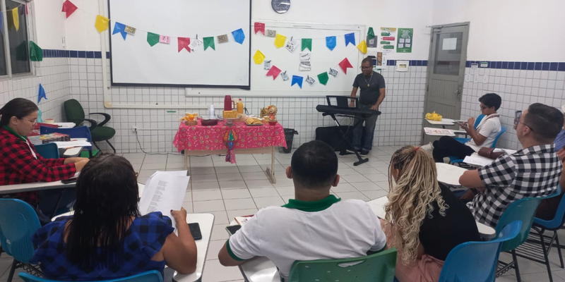 São João EJA / Foto: disponibilizada por Natasha Centenaro