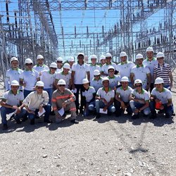 #50020 Alunos do Curso Técnico Subsequente em eletrotécnica participaram de visita à Subestação da CHESF Assu II