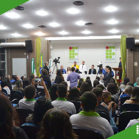 #50085 Campus Mossoró realiza solenidade de Colação de Grau dos Cursos de Matemática e Gestão Ambiental