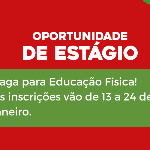 #50152 Processo seletivo para estágio em educação física