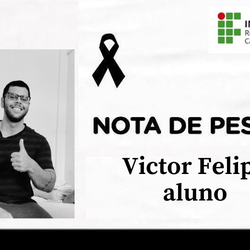 #50295 Nota de Pesar pelo Falecimento de Victor Felipe Pereira da Silva