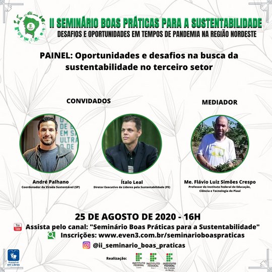 #5034 Segundo encontro do II Seminário de Boas Práticas para a Sustentabilidade é sucesso de público