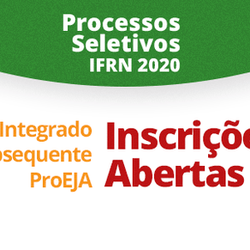 #50363 Processos Seletivos IFRN 2020: editais retificados