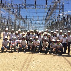 #50423 Alunos de Eletrotécnica do Campus Mossoró participam de visita técnica