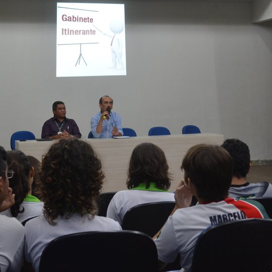 #50435 1ª Edição do Gabinete Itinerante - 2015 foi realizada visando perspectivas de melhorias para o Campus