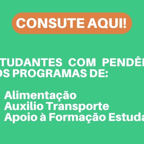 #50462 Estudantes com pendências em programas (2022.1)
