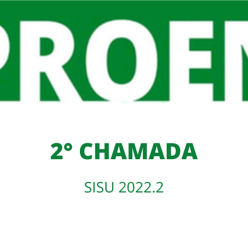 #50466 Segunda chamada dos reclassificados para os cursos superiores no SISU 2022.2
