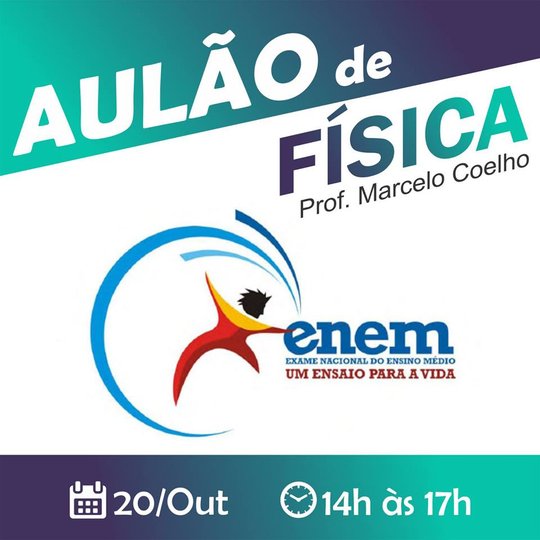 #50549 Aulão de Física será realizado amanhã, às 14h, no auditório