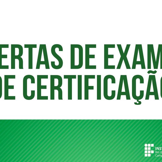 #50552 Campus Mossoró do IFRN passa a ofertar exames de certificações de empresas de tecnologia