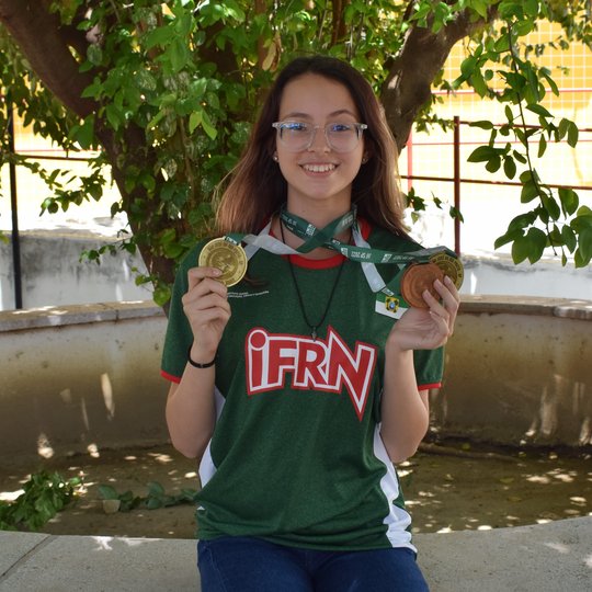 #5068 Estudante do campus é medalhista nos Jogos dos Institutos Federais
