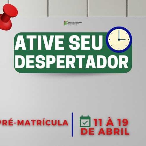#50728 Pré-matrículas para estudantes 2022.1