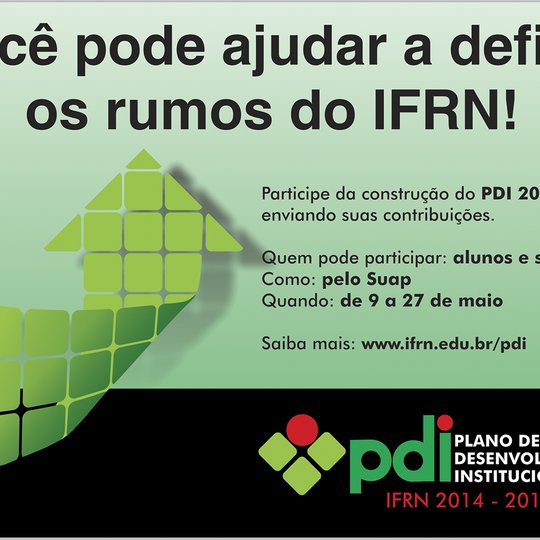 #50745 Alunos e servidores já podem fazer contribuições ao PDI 2014-2018