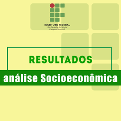 #50852 Divulgados os resultados das análises Socioeconômicas
