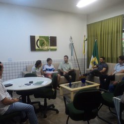 #50856 Diretoria do Grêmio se reúne com Gestão do Campus, objetivando frisar temas pertinentes ao GEVP