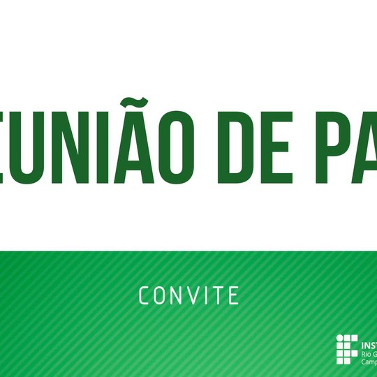 #50981 Convite aos senhores pais de alunos novatos para reunião escolar 