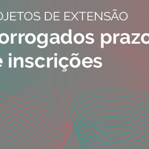 #51210 Prazo para submissões de projetos de extensão encerra nesta segunda-feira (25)