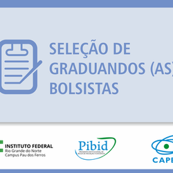 #51230 Edital seleciona graduandos (as) da Licenciatura em Química para bolsistas do Pibid