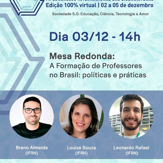 #5135 Professores do campus compõem mesa redonda no VII Cointer PDVL