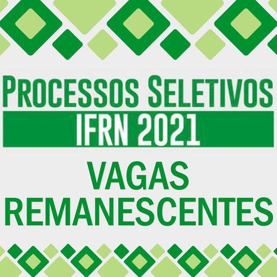 #5140 Divulgada 4ª chamada para o curso subsequente em Meio Ambiente