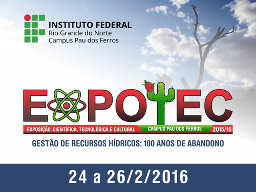 E-mail para contato e esclarecimentos de dúvidas sobre o evento é: coex.pf@ifrn.edu.br