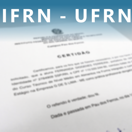 #51527 Alunos aprovados para 2016 na UFRN devem vir ao Campus receber novo modelo de certidão